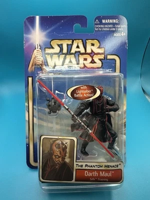 星球大战幽灵威胁达斯·摩尔·西斯训练可动人偶 2002 年 #42 — 第 1/4 张图片