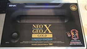 SNK NEOGEO X GOLD Limited Edition Portable Game Console Used, 30min Play