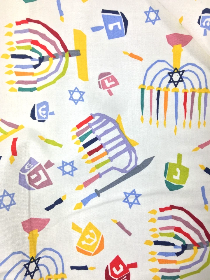 VINTAGE Alexander Henry “Days Of Light” Cotton Fabric 1996 - 15 Yards White #1 - Image 1 of 4