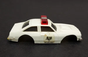 Vintage HO Scale "Dukes of Hazzard" Hazard County Sheriff Car Slot Car Body 1981 - Picture 1 of 6