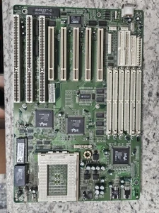 Rare Vintage Retro Gaming ECS P6FX1-B Intel Socket 8 Pentium Pro Board PCI ISA + - Picture 1 of 5