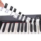 Removable 88-Keys Piano Keyboard Note Labels Reusable Piano G1 Stickers Hot X3Z1