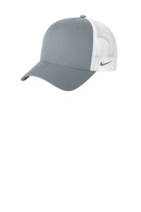 NIKE SUSTAINABLE, BREATHABLE MESH TRUCKER CAP, MID-PROFILE, 7 POSITION SNAPBACK - Picture 1 of 14