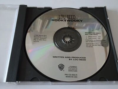 Lou Reed:  Hookywooky(Radio & Album versions)   EX U.S PROMO    CD Single Foto 1 de 3