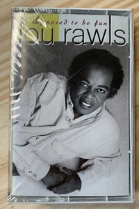 Lou Rawls It’s Suppose To Be Fun Cassette Tape 1990 Capital Records R&B Jazz New - Picture 1 of 3