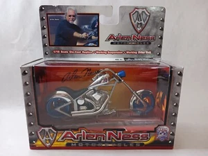 NOS Arlen Ness 1/18 Scale Die Cast Replica Working Suspension And Drive Belt - Picture 1 of 10