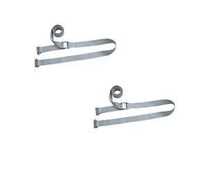 2 Pack 2" x 16' E-Track Cam Buckle Strap Truck Trailer Enclosed Cargo Tie Down - Picture 1 of 7