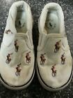 Used Polo Ralph Lauren Toddler Us 7.5 White Sneakers