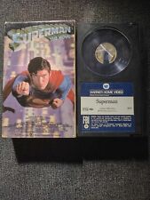 Superman The Movie Betamax Beta Tape