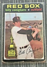 1971 BILLY CONIGLIARO Topps #114 Boston Red Sox  EX/EXMINT