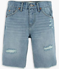 Levi's Boys  511 Distressed Jean Slim Adjustable Shorts  Sz.8 Nwt