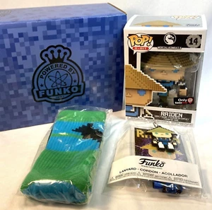 Funko Pop RAIDEN #14 8-Bit GameStop Exclusivo Caja Misteriosa con Calcetines y Cordón - Imagen 1 de 12