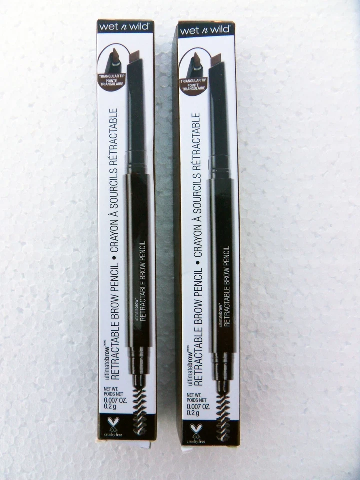 Wet N Wild Ultimate Brow Retractable Eyebrow Pencil Ash Brown 626a