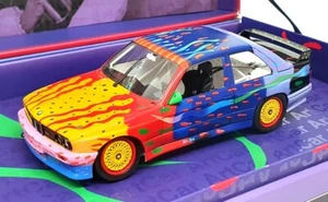 FLY Car Model 1/32 Scale Slot Car 99022 - BMW M3 E30 ArtCar By Ken Done - Picture 1 of 5