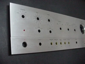 ONKYO A-7 STEREO AMPLIFIER FACEPLATE FRONT PANEL - Picture 1 of 4