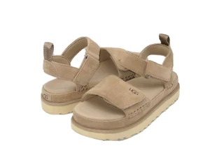 SANDALIA MUJER UGG GOLDSTAR GAMUZA DRIFWOOD US 8/UK 6/EU 39 - Imagen 1 de 5