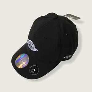 Air Jordan Jumpman Baseball Hat Cap Youth Boys SZ  8/20 Black 9A0079-023 NWT - Picture 1 of 7