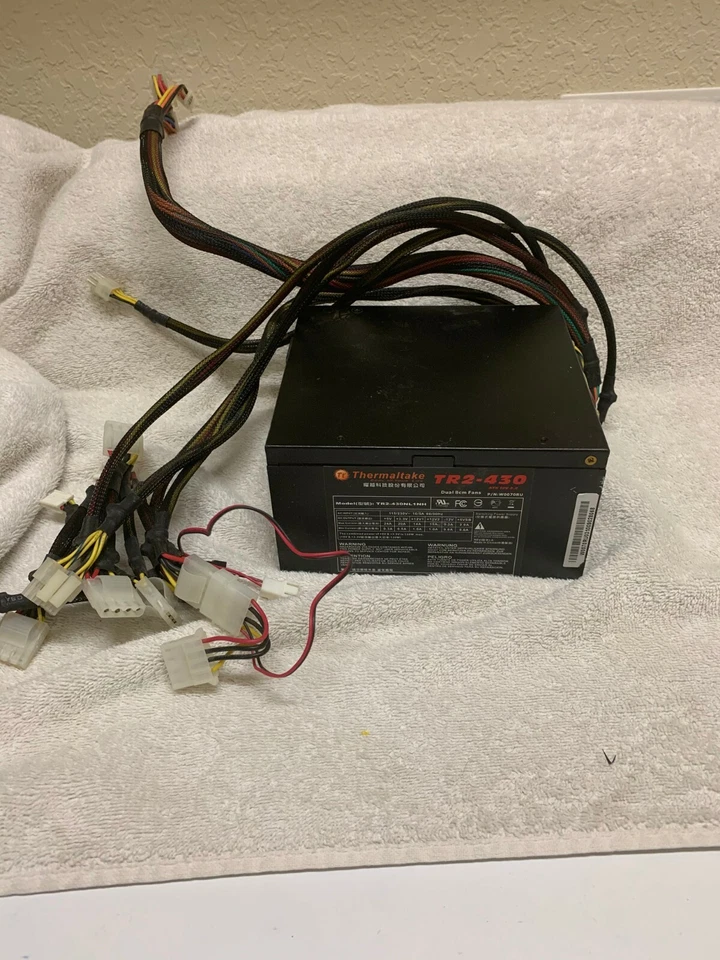 Thermaltake TR2-430NL1NH W0070RU ATX 12V Dual 8cm Fans Power Supply - Image 1 of 1