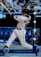 2005 CARLOS BELTRAN Bowman's Best Baseball Card #27 Outfielder New York Mets