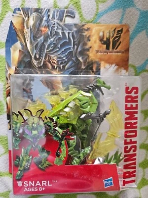 Transformers AOE Age Extinction Dinobot Snarl 2012 Mosc . - Image 1 of 4