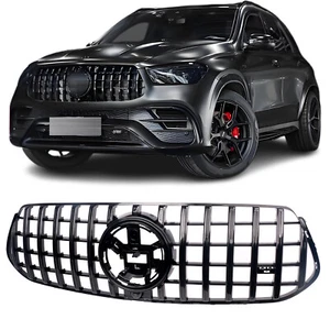 Parrilla Gt Panamericana se adapta a Mercedes Clase Gle W167 V167 C167 negro brillante - Imagen 1 de 1