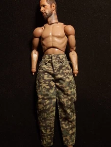 1/6 DRAGON DID WW II GERMAN CAMO GREENS+KAQUI PANTS SS (NO BODY) - Imagen 1 de 11