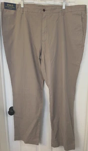 NWT Polo Ralph Lauren Men's Classic Fit Straight Pima Cotton Chino Pants 48Bx32 - Picture 1 of 11