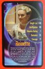 1 X Info Card Dr Who ? Reinette - Sophia Myles R094
