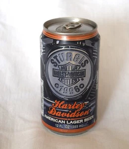 HARLEY-DAVIDSON BEER CAN (empty) - 1996 STURGIS - Picture 1 of 4