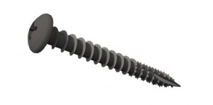 5x50mm PERFORMANCE EXTERIOR PAN BLACK SCREW (200) - Picture 1 of 2