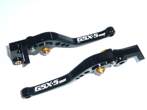 Suzuki GSX-S 1000 2022-2024 Corto Leve Freno e Frizione Nere Set Strada Pista - Picture 1 of 9