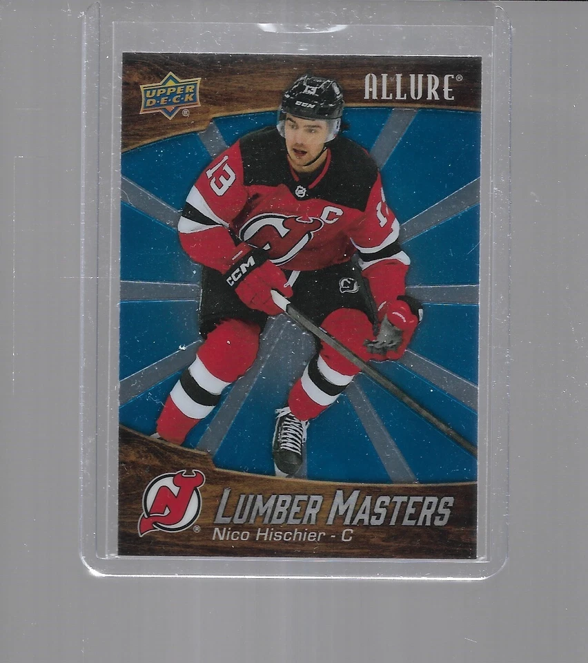2023-2024 UPPER DECK ALLURE HOCKEY LUMBER MASTERS NICO HISCHIER #LM-12 - Image 1 of 1