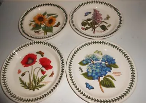 Portmeirion Susan Williams Ellis Botanischer Garten Salat 8,5" Teller 4er Set - Bild 1 von 3