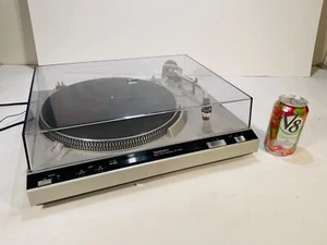 Vintage Technics SL-3200 Record Player Direct-Drive Stereo Turntable w/ AT Cart - Picture 1 of 24