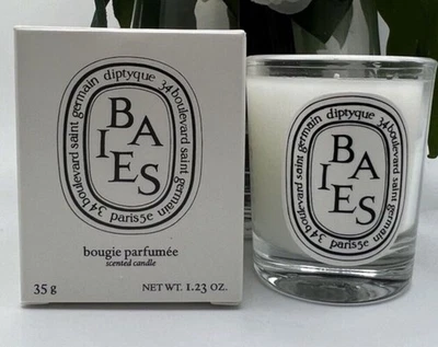 Vela perfumada DIPTYQUE BAIES (Berries) 1,23 oz/35 g, 10 horas de tiempo de combustión NUEVA EN CAJA Foto 1 de 2