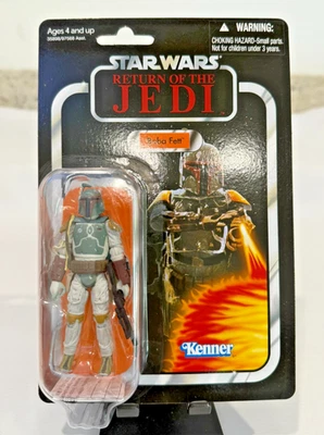 2010 Star Wars Винтажная Коллекция VC09 Боба Фетт ПЕРФОРИРОВАННАЯ Возвращение джедая - Изображение 1 из 4