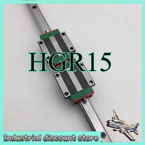 HGR15 HIWIN Linear Rail Guide + 2pc HGH15CA HGW15CC Rail Block Slider CNC Router - Picture 1 of 5