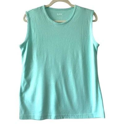 Camiseta sin mangas Blair | Azul aguamarina verde azulado | Mediana Foto 1 de 4
