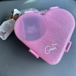 PARIS HILTON Bento-Style ~ Heart-Shaped Snack Box ~ Built In Phone Stand ~ PINK - Picture 1 of 5
