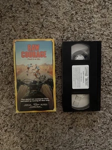 Raw Courage. VHS. 80’s Thriller. Horror. Action. Rare. - Picture 1 of 1