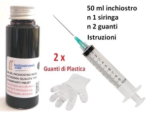 inchiostro nero Compatibile ricarica cartuccia 305 stampante hp DeskJet 4122e - Foto 1 di 6