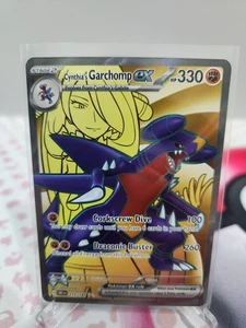 Pokemon TCG - Cynthia's Garchomp ex 215/182 - Full Art - Destined Rivals - NM/M - Bild 1 von 2