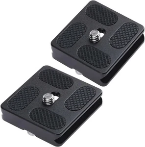 Aluminium PU-40 Schnellwechselplatte mit 1/4" Schraube, Universal Einschub 40mm*38mm - Bild 1 von 5