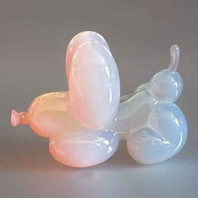 Happy Balloon Dog🎈🐕 Bluepiper x Whatshisname WAGGING Mini Figure 1" PVC NEW - Image 1 of 3