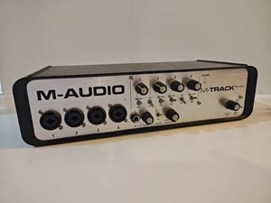 M-Audio M Track Quad Digital Audio Interface - NOT WORKING FOR PARTS ONLY (1) - Picture 1 of 4