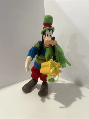 "Adorno animado vintage 1998 Disney Santa's Best GOOFY 12"" de alto - ¡Probado! Foto 1 de 4
