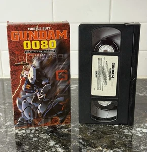 Gundam 0080: War In The Pocket (VHS, 1999, Dubbed) Bandai Episodes 1 & 2 RARE!! - Picture 1 of 4