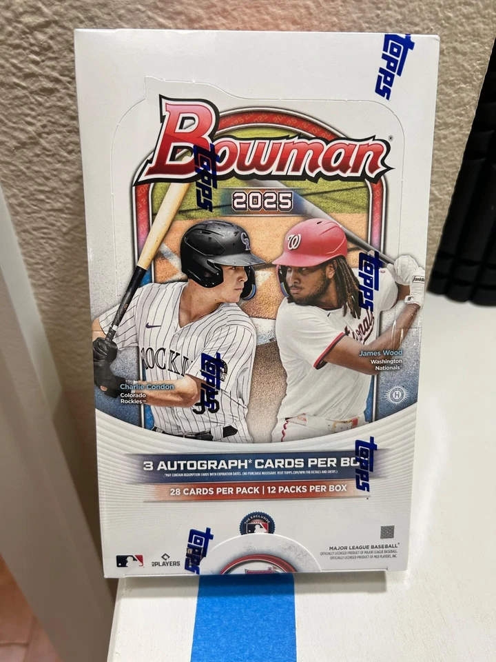 2025 Bowman Baseball Hobby Jumbo Box