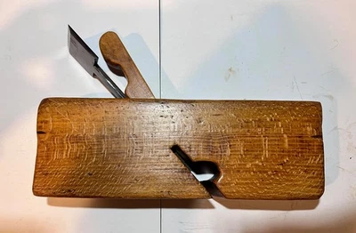 Antique 19th Century Toothing Plane – Crisp Parallel Teeth Iron – Barn Fresh - Image 1 of 4