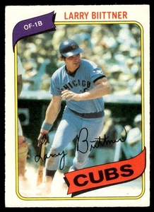 1980 O-Pee-Chee Larry Biittner Chicago Cubs #334 - Picture 1 of 2